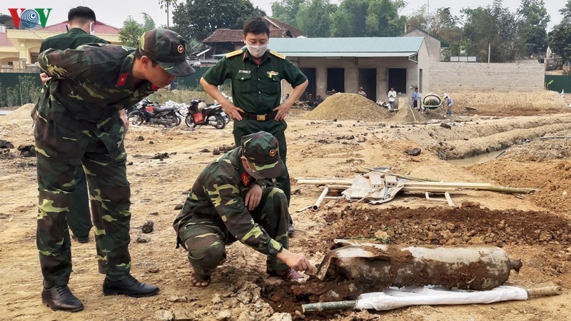 Hủy nổ thành công quả bom nặng hơn 100kg ở Điện Biên